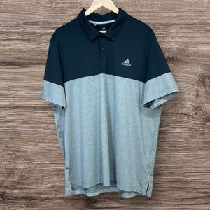 Adidas Polo Shirt Men’s XL Black & Gray